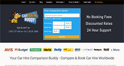 Desktop Screenshot of carrentalbuddy.com.au